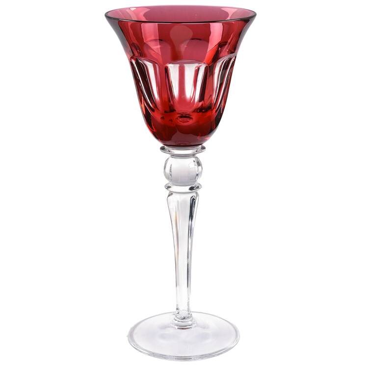 UNK9112 Ruby Water Goblet by Unknown Manufacturer