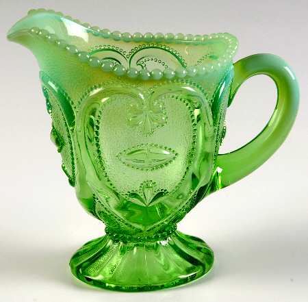 Sweetheart Green Opalescent by Unknown Manufacturer