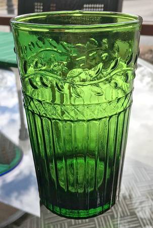BYL1 Green Highball Glass by Brylane
