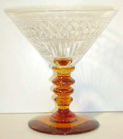 UNK6461 (Amber Stem&amp;Foot) by Unknown Manufacturer