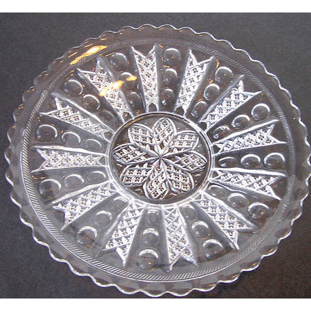 English Hobnail &amp; Thumbprint by Unknown Manufacturer