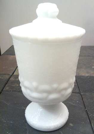 Monterey Milk Glass by Brockway Glass Co.