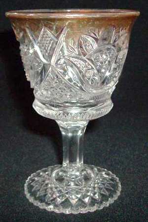 Buckingham Gold Flashed by US Glass
