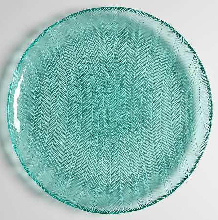 Herringbone Turquoise by Arcoroc