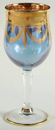 I1ti1t4 Blue Water Goblet