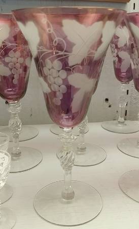 UNK4706 Amethyst Bowl by Unknown Manufacturer
