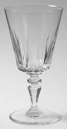 Balmoral Water Goblet by Val St Lambert