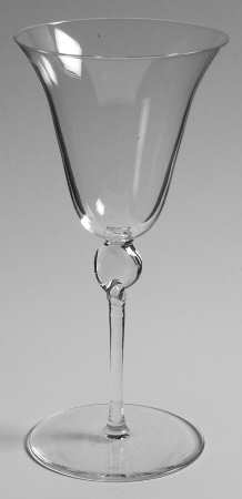 Clarence Water Goblet by Val St Lambert