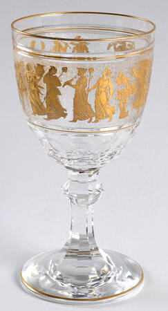 Danse de Flore Clear (Cathedral Shape) by Val St Lambert