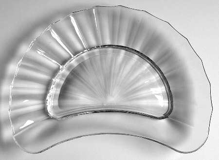 Paloma Picasso Crescent Salad Plate