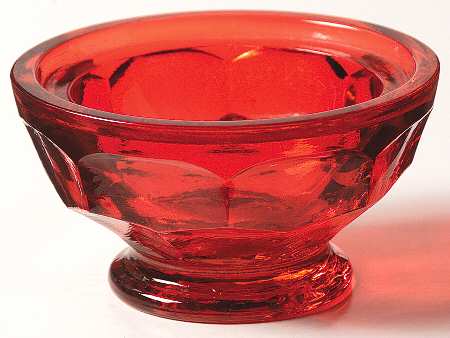 Georgian Ruby Base for (2 Piece) Fairy Lamp