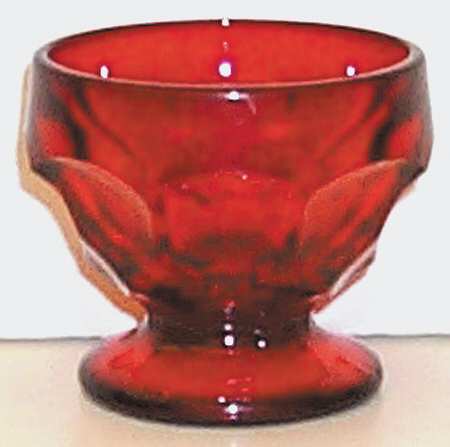 Georgian Ruby Champagne/Tall Sherbet