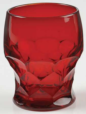 Georgian Ruby 9 Oz Flat Tumbler