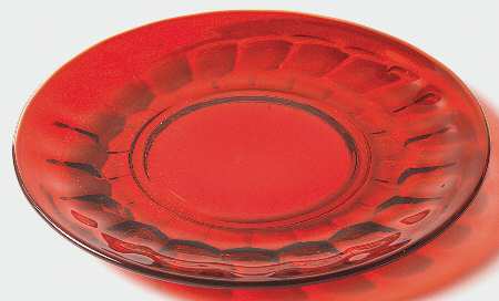 Georgian Ruby Luncheon Plate