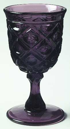 Diamond Thumbprint Amethyst by Viking