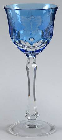 Springtime Sky Blue Hock Wine