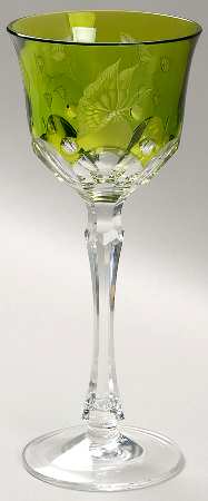 Rain Forest Yellow Green Wine Hock