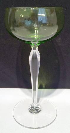 Saumur Light Green by Val St Lambert