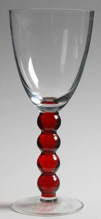 Celebration (Clear Bowl, Various Color Stem) by Vietri