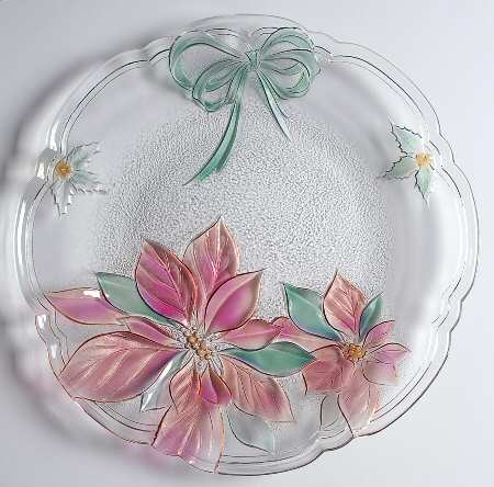 Holiday Sprit 15" Round Platter