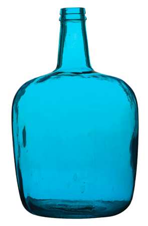 Recycled Prism Glass 14" Bottle