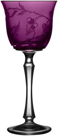 Rain Forest Amethyst Water Goblet