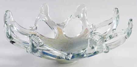 Giftware 10" Pierced Freeform Bowl