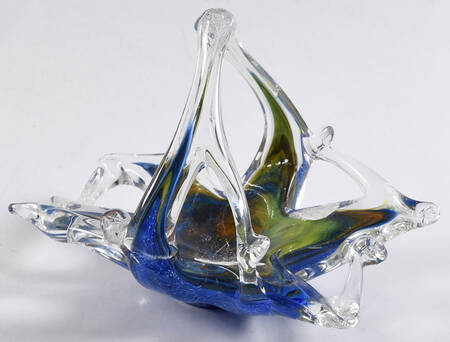 Giftware Small Pierced Freeform Basket