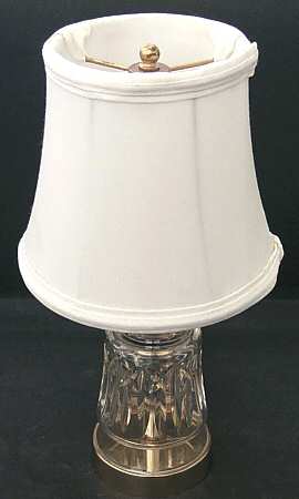 Ballyshannon (Cut) 12" Electric Lamp & Shade