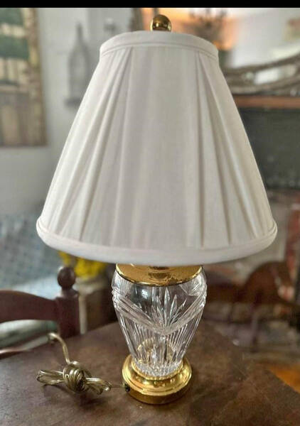 Calais 21" Electric Lamp & Shade