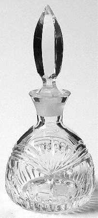 Calais Round Perfume Bottle & Stopper