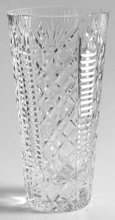 Clare (Cut) 10" Flower Vase