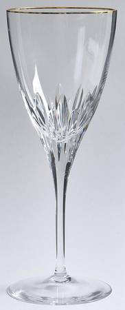 Claria Gold Water Goblet