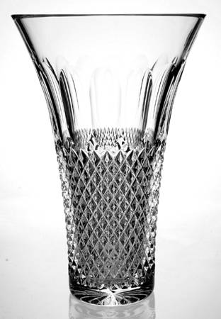 Colleen Short Stem (Cut) 12" Flared Vase