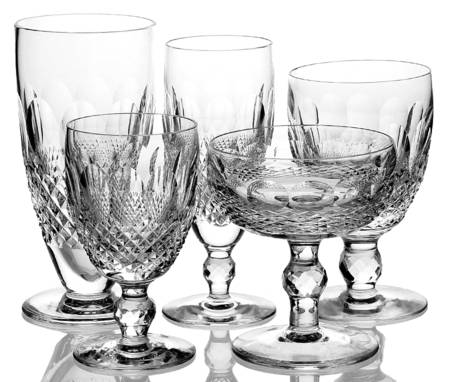 Colleen Short Stem (Cut) 40 Piece Estate Set