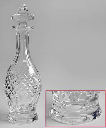 Colleen Short Stem (Cut) Wine Decanter & Stopper