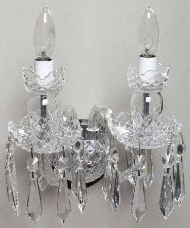 Comeragh (Cut) 2 Arm Electric Wall Sconce