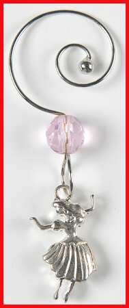 Eileen (Cut) Twelve Days of Christmas Charm for Punch Glass