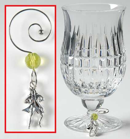 Glenmore (Cut) Punch Glass & Twelve Days of Christmas Charm