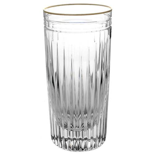 Hanover Gold Highball Glass by Waterford Crystal