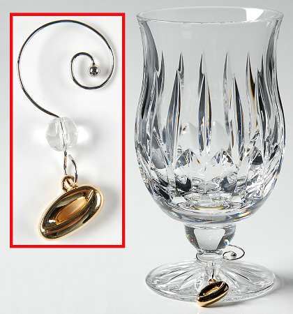 Maureen (Cut) Punch Glass & Twelve Days of Christmas Charm