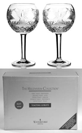 Millennium Series (Set of 2 with Box) Toasting Glass