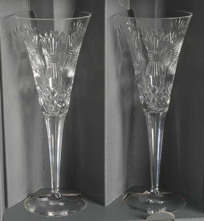 Millennium Series (Set of 2) Fluted Champagne