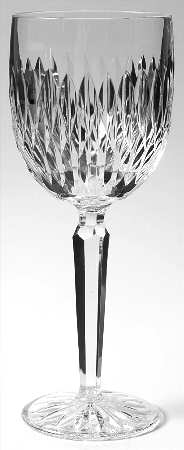 Rosemare (Cut Foot) Water Goblet