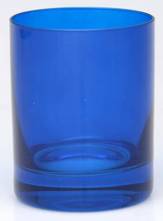Vintage Blue Double Old Fashioned