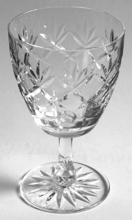 Prince Charles (Cut Foot) Water Goblet
