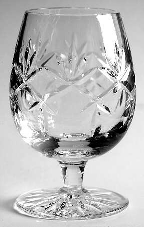 Prince Charles (Cut Foot) Brandy Glass
