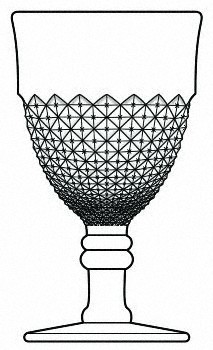 English Hobnail Milk Glass (Round or Hex Base) by Westmoreland