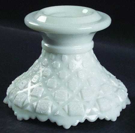 Old Quilt (Milk Glass) Punch Bowl Stand