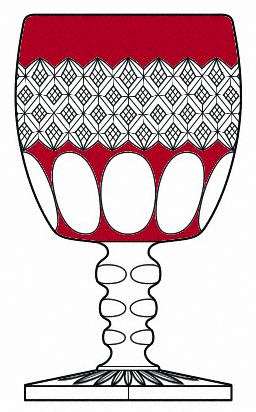 Waterford Ruby Bowl